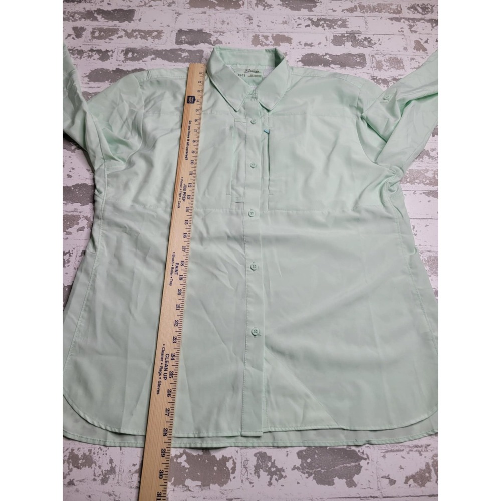 World Wide Sportsman Fishing Shirt Men's‎ XL Green Vented - Picture 4 of 6